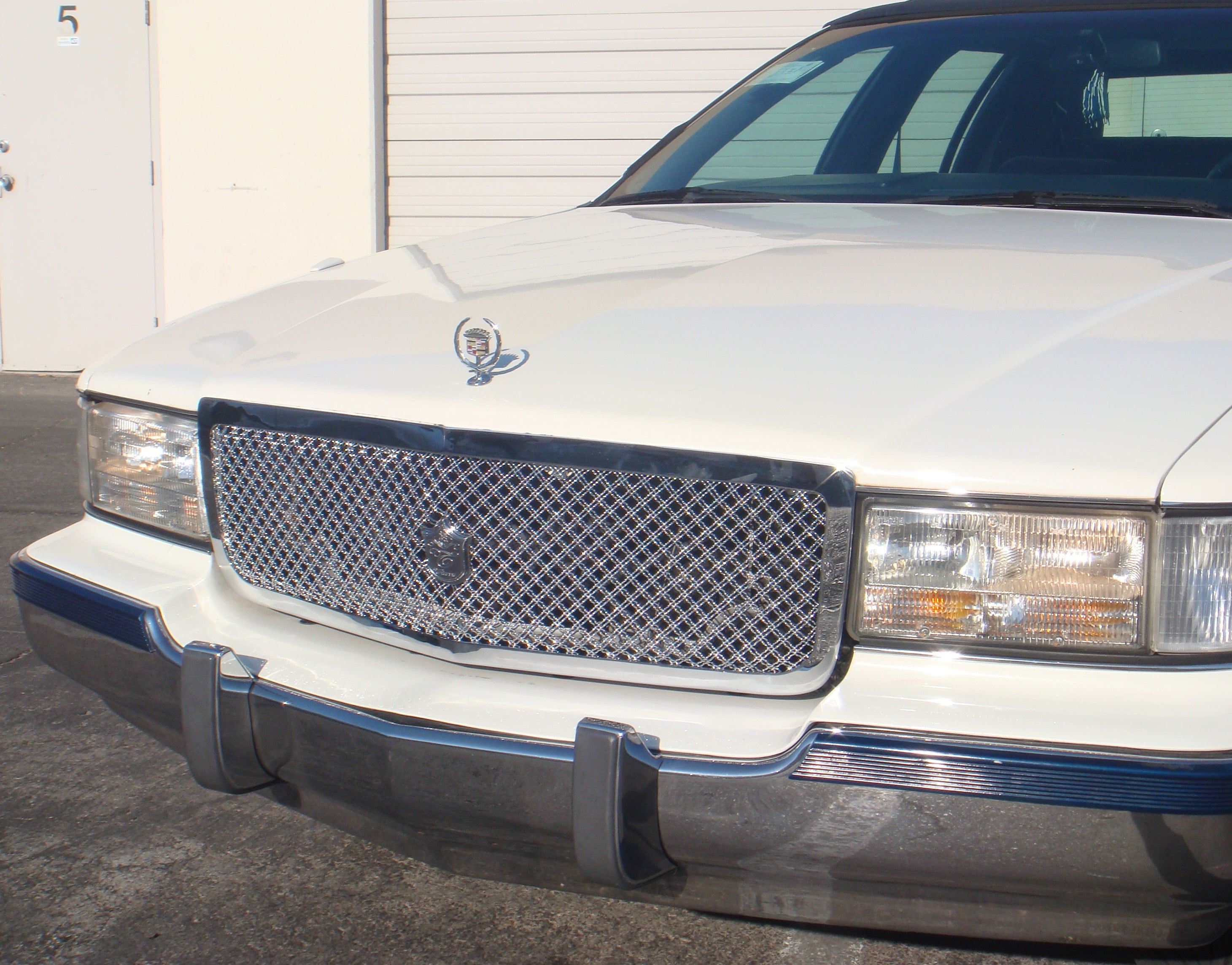 カ*テ様 No.96 アンティーク 銀貨 バクトリア ドラクマ インド グリーク Tiarra Luxury Grilles ~ 1993 - 1996 Cadillac Fleetwood | WBR