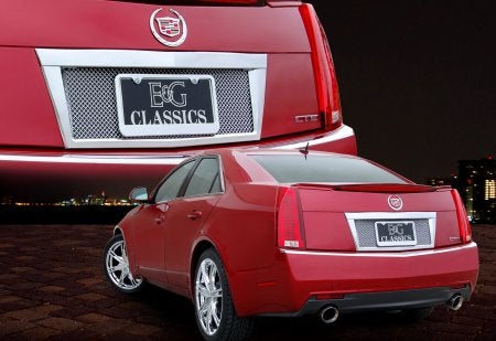 E&G classics キャデラック cts ライセンス ナンバー クローム E&G CLASSICS ~ License Bezel Chrome 2011 2012 2013 Cadillac CTS