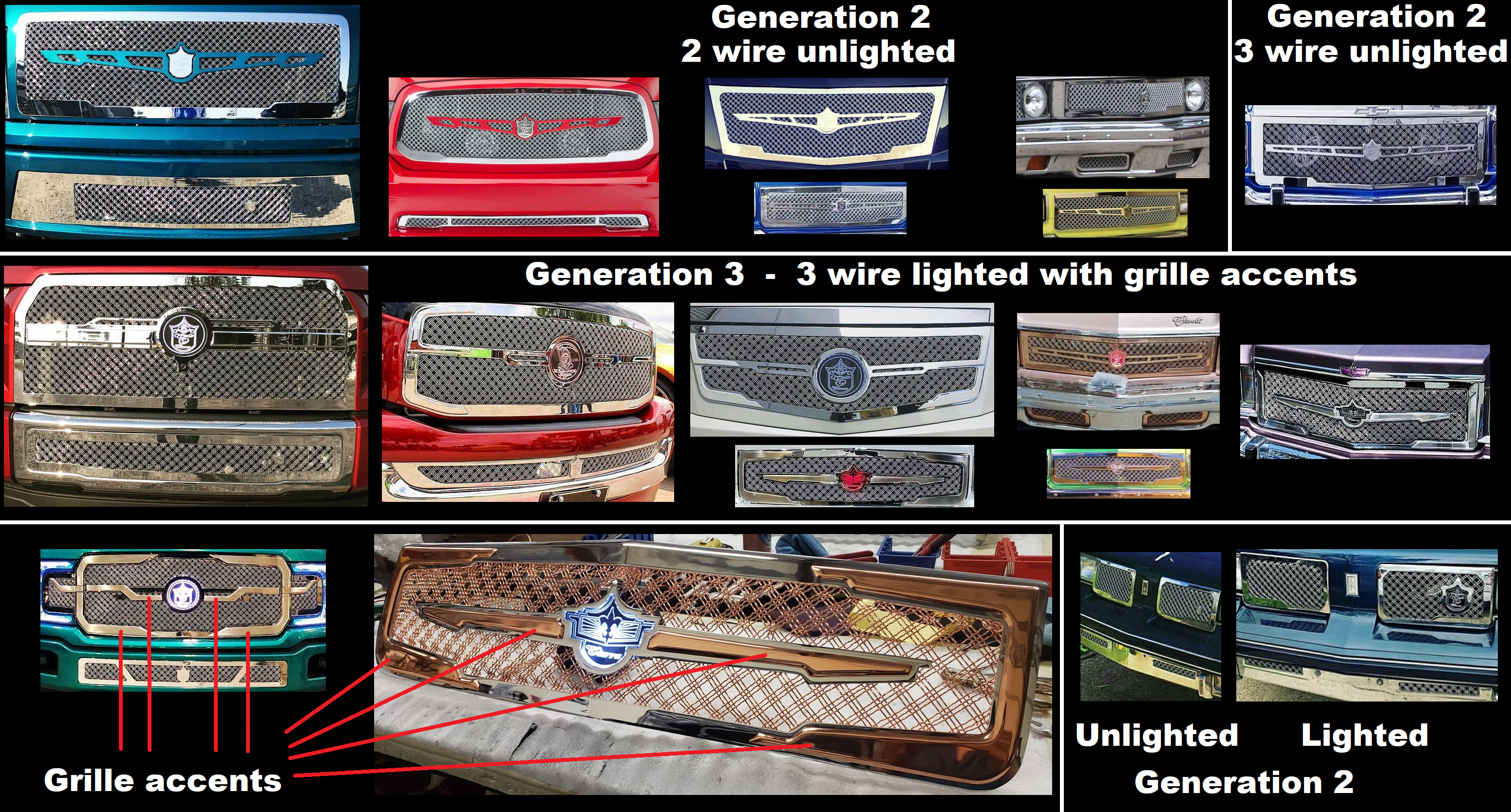 Tiarra Luxury Grilles ~ 1978 - 1979 Oldsmobile Cutlass Supreme
