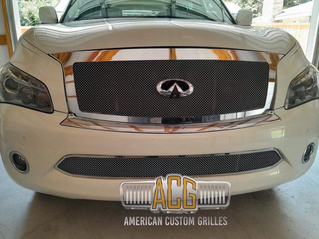 2011 - 2014 Infiniti QX56 / QX80 Chrome with Stainless, Chrome or